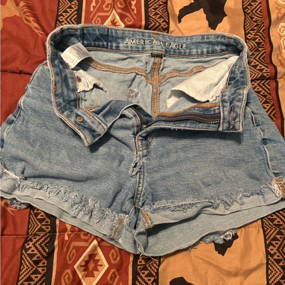 American Eagle Outfitters Blue Denim Shorts